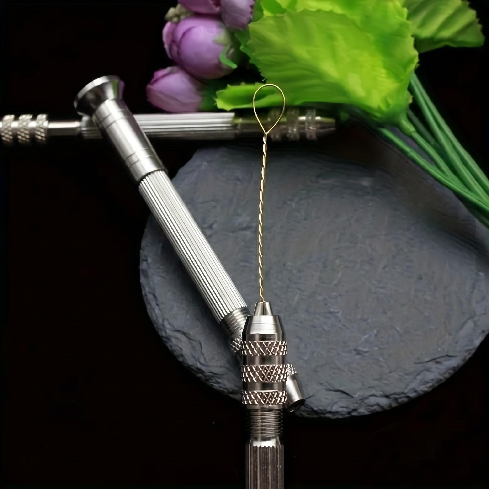 Jewelry Making With Copper Wire - Hand-held Wire Twister Tool for Jewelry