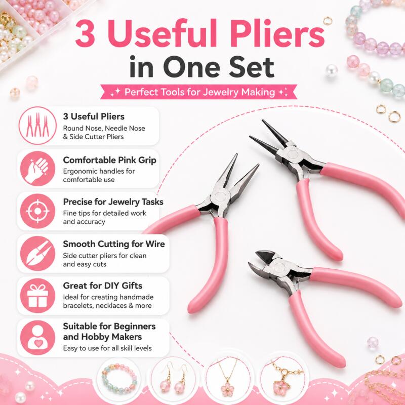 Jewelry Plier Set - 1pcs/set DIY Hand Tool Pliers Set,
