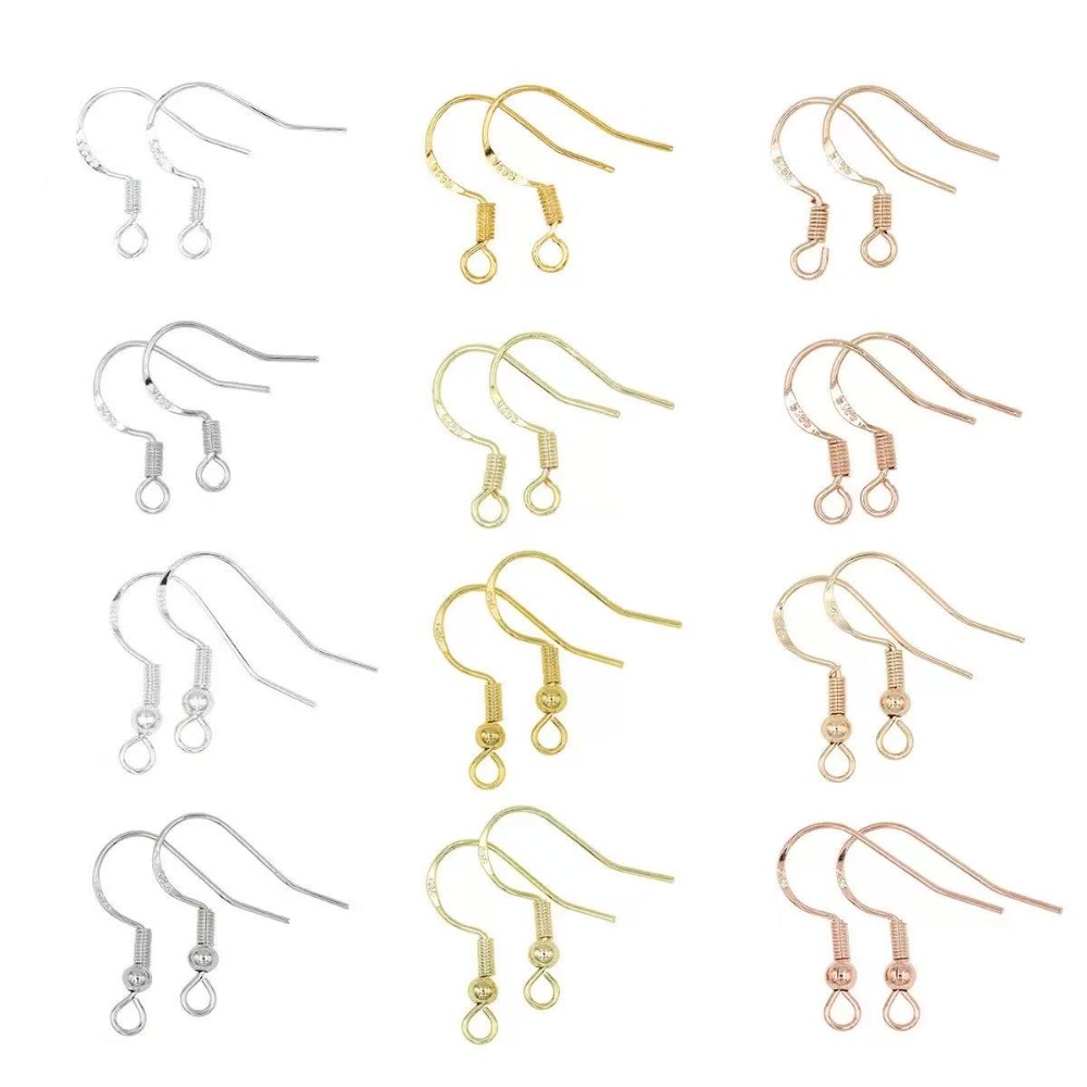 Jewelry Making Gold Wire - Gold Plated Earring Hooks 100PCS Ear