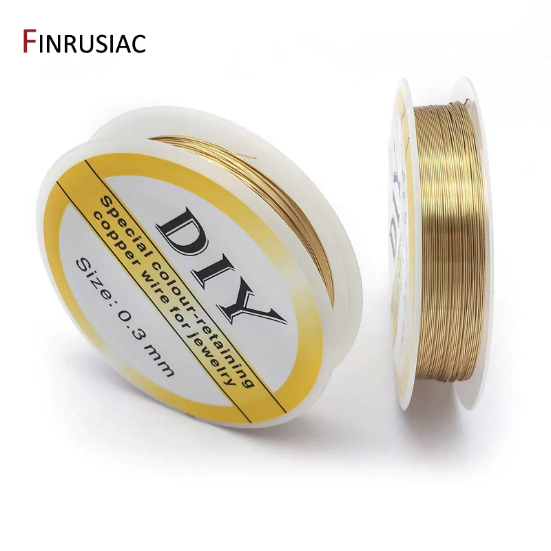 Jewelry Making Gold Wire - 14K Gold Plated Copper Wire For