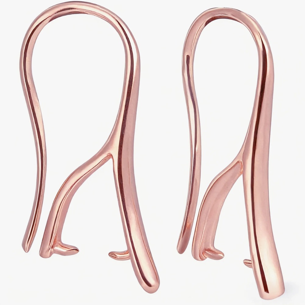 10/30Pcs White with Pinch Bail - Jewelry Making With Copper Wire ulasan dan harga