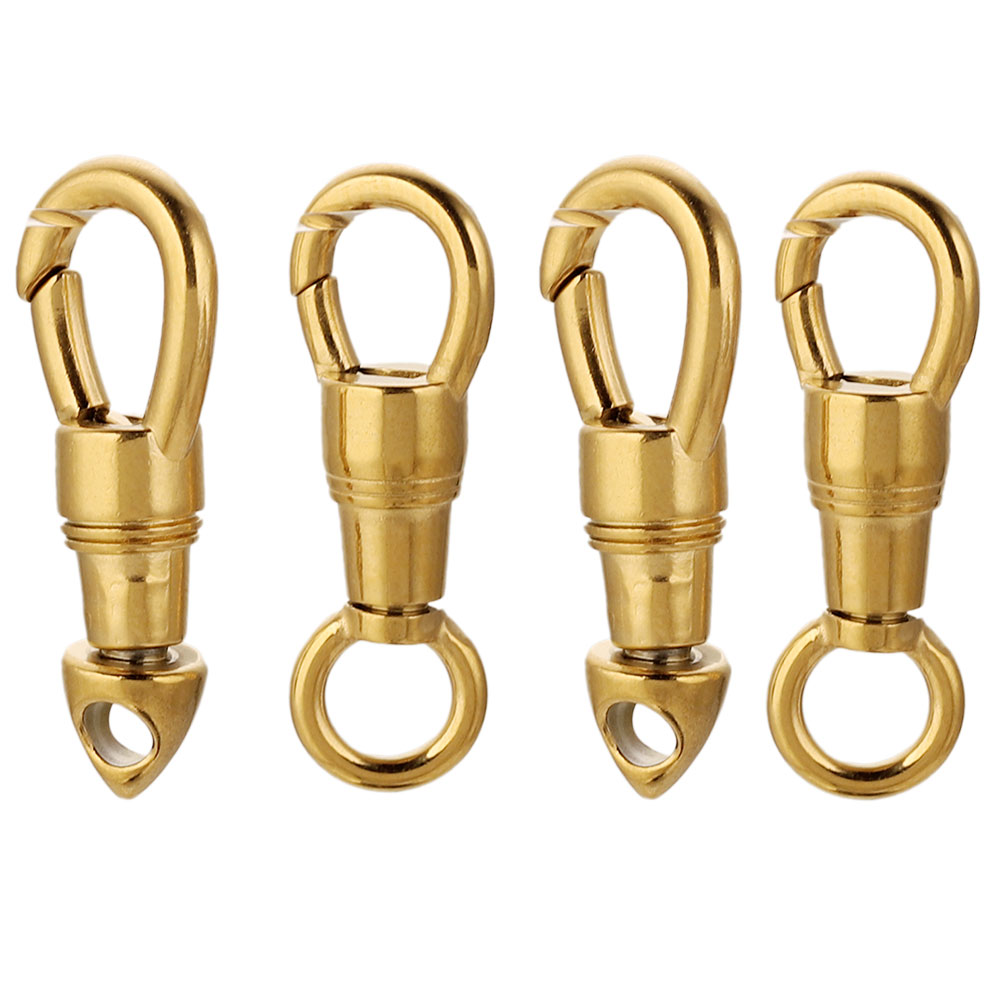 2pcs/lot Stainless Steel Bag K - Toggle Clasp Gold ulasan dan harga