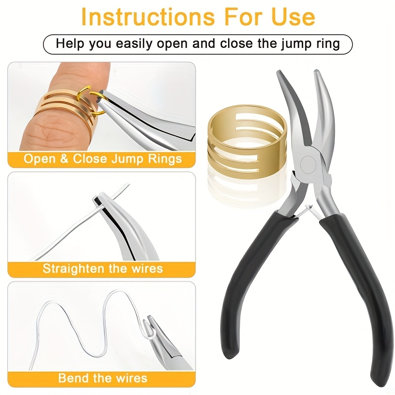 2pcs Curved Mouth Pliers Pink/ - Jewelry Plier Set ulasan dan harga