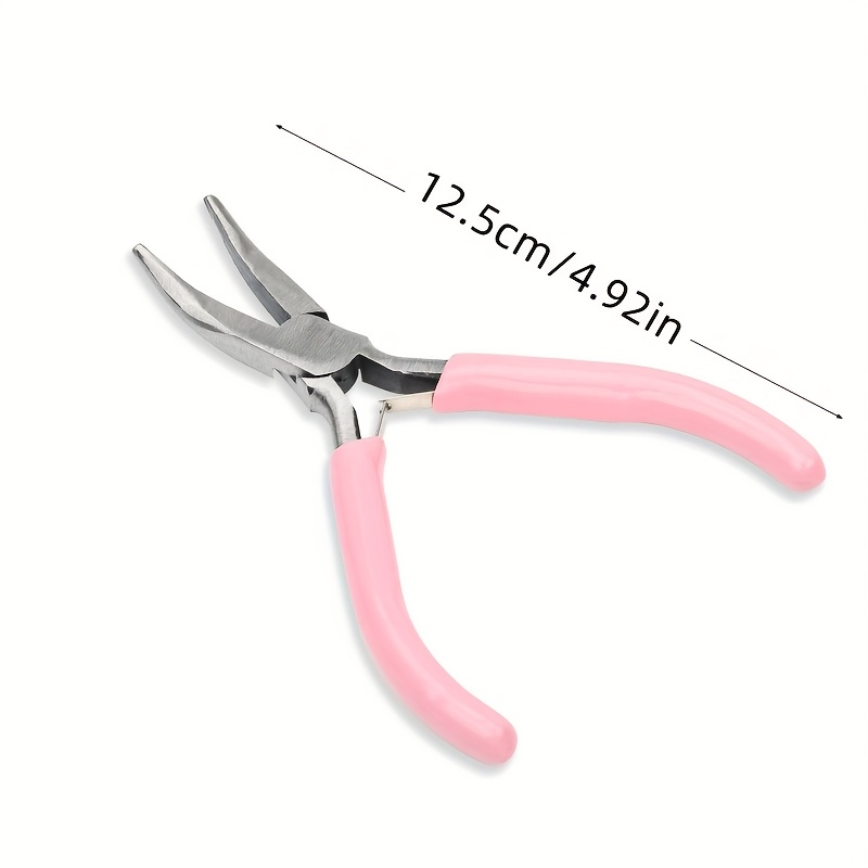 2pcs Curved Mouth Pliers Pink/ - Jewelry Plier Set ulasan dan harga