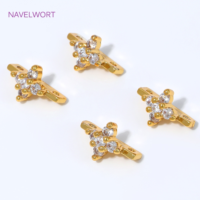 4/8/12Pcs Brass Separator Bar  - Jewelry Making Items ulasan dan harga