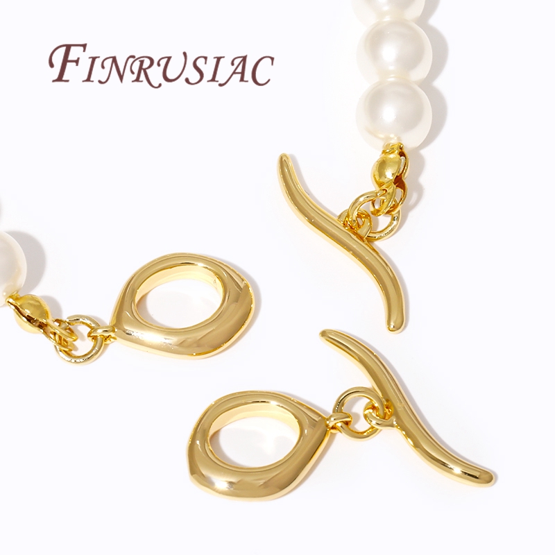 2/4Pcs 18K Gold Plated Toggle  - Toggle Clasp Gold ulasan dan harga