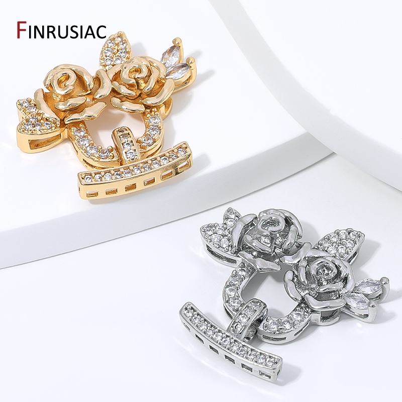 14K Gold Plated Brass Zircon F - Jewelry Making Items ulasan dan harga