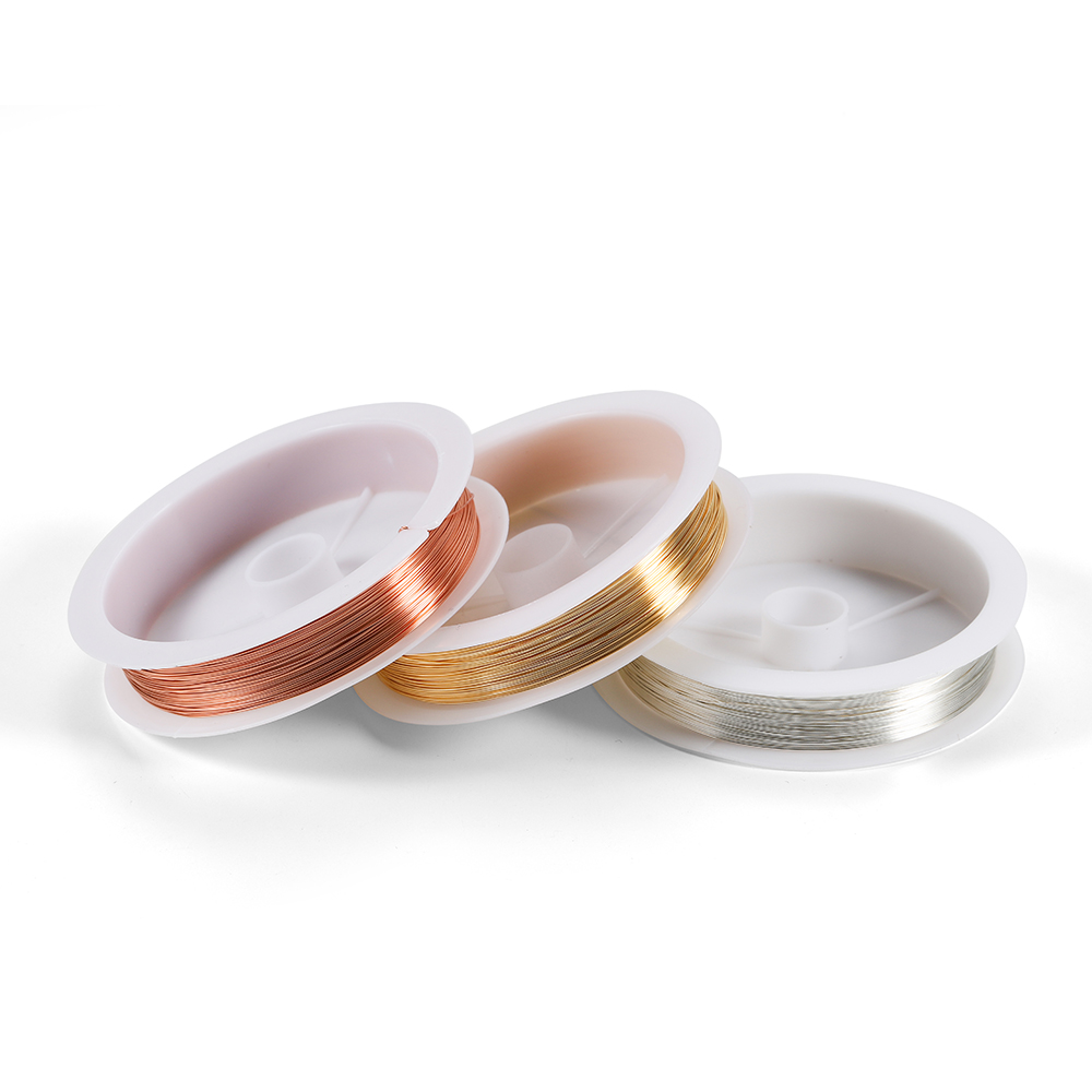 1Roll Gold Color Copper Wire 0 - Jewelry Making With Copper Wire ulasan dan harga