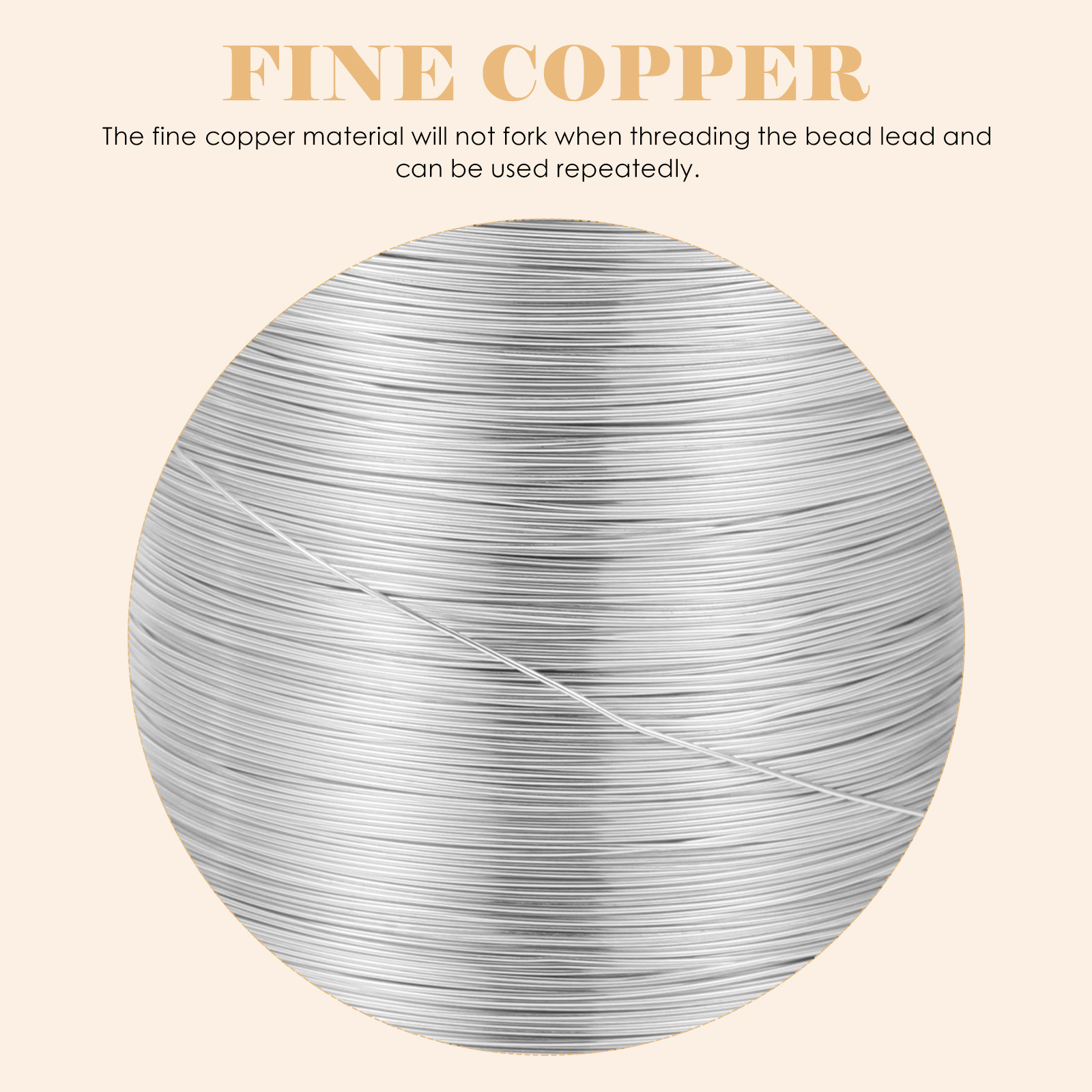 1 Roll Copper Beading Wire 20  - Jewelry Making With Copper Wire ulasan dan harga