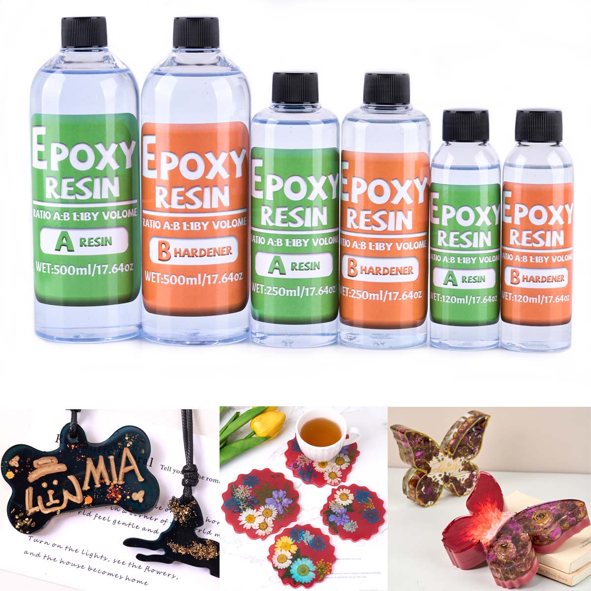 1:1 Ratio Epoxy Resin Kit Anti - Resin Mold Jewelry ulasan dan harga