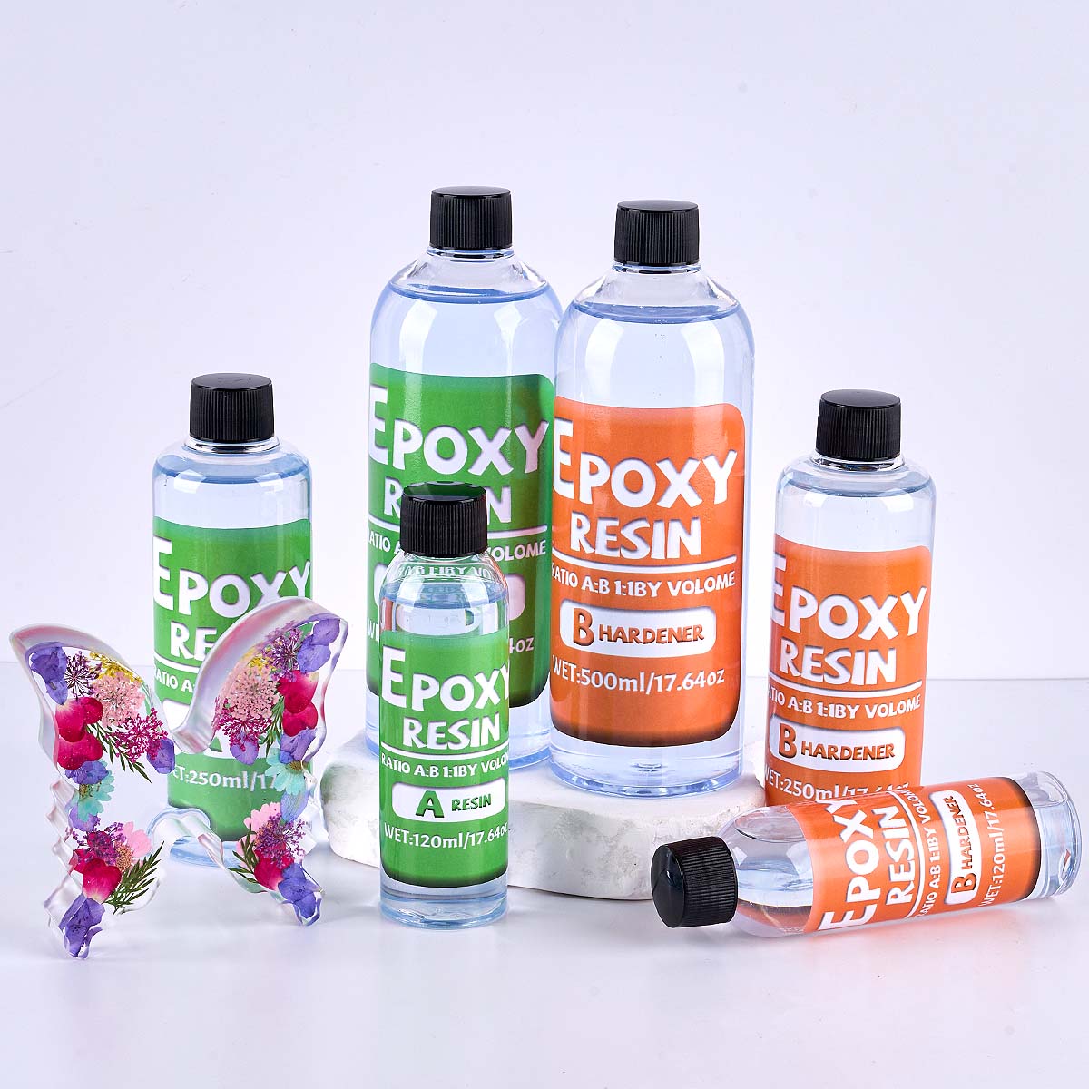 1:1 Ratio Epoxy Resin Kit Anti - Resin Mold Jewelry ulasan dan harga