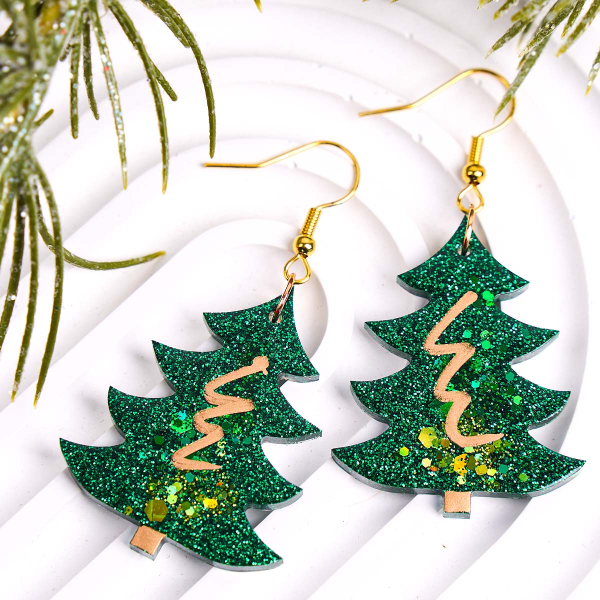 3D Christmas Tree Pendant Sili - Resin Mold Jewelry ulasan dan harga