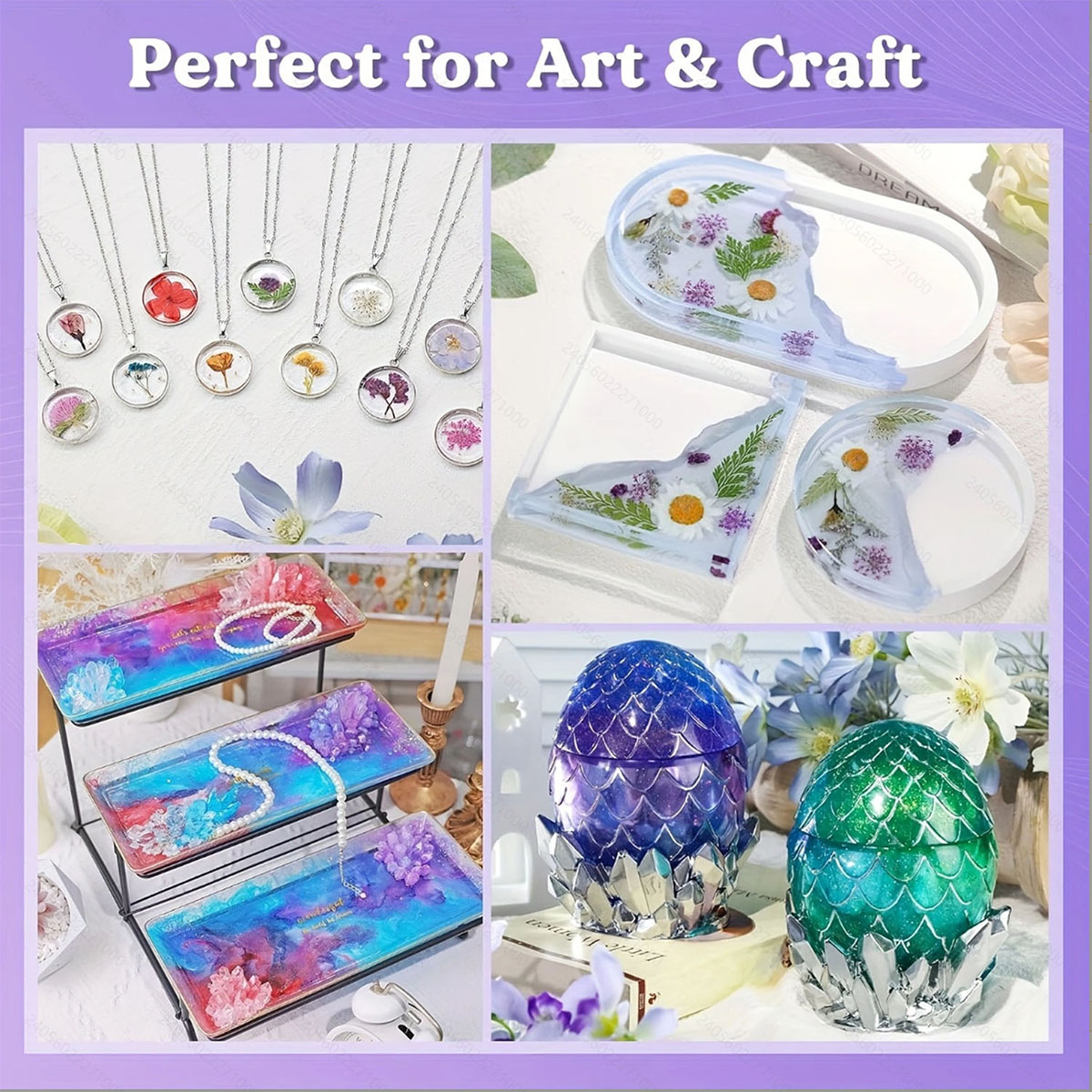 125ml/250ml Crystal Clear Cast - Resin Mold Jewelry ulasan dan harga