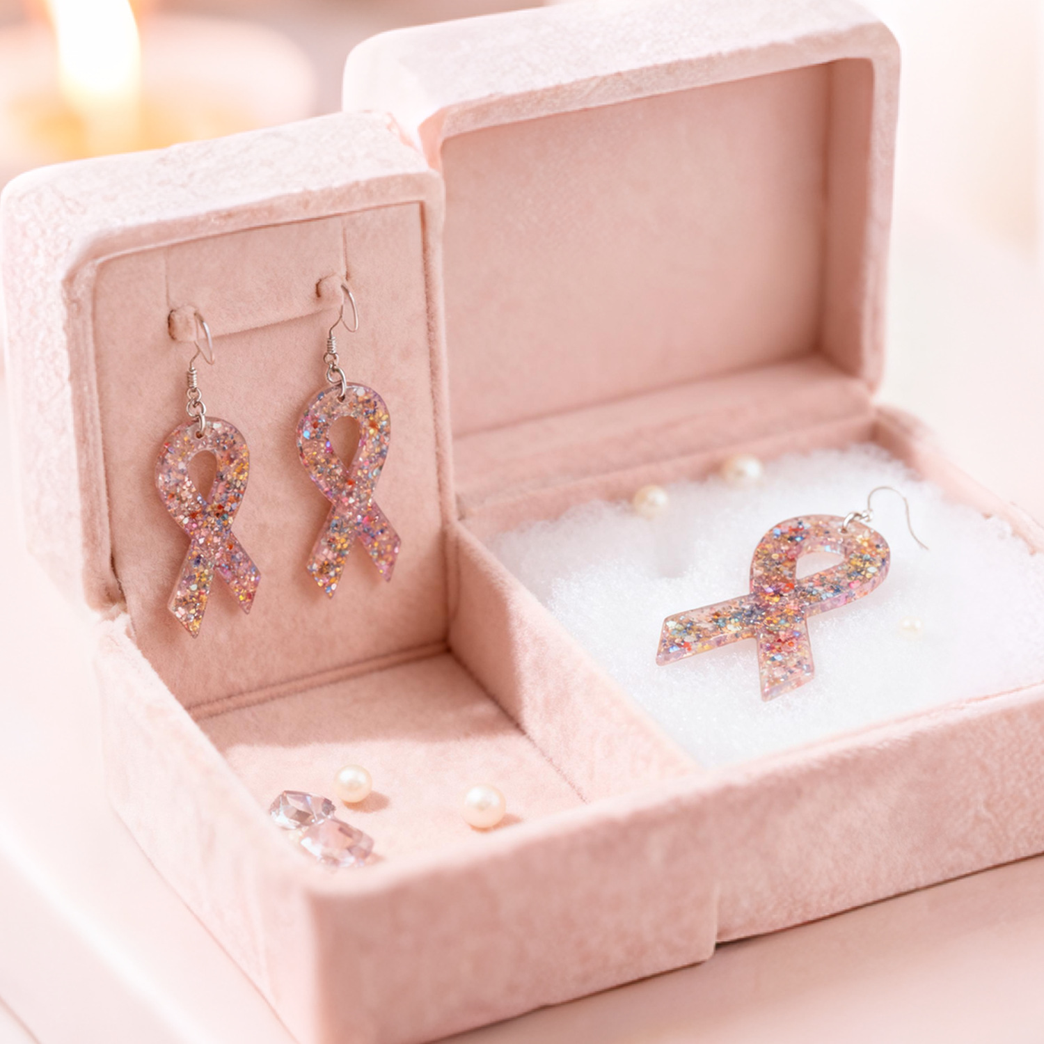 DIY Ribbon Earring Resin Molds - Resin Mold Jewelry ulasan dan harga