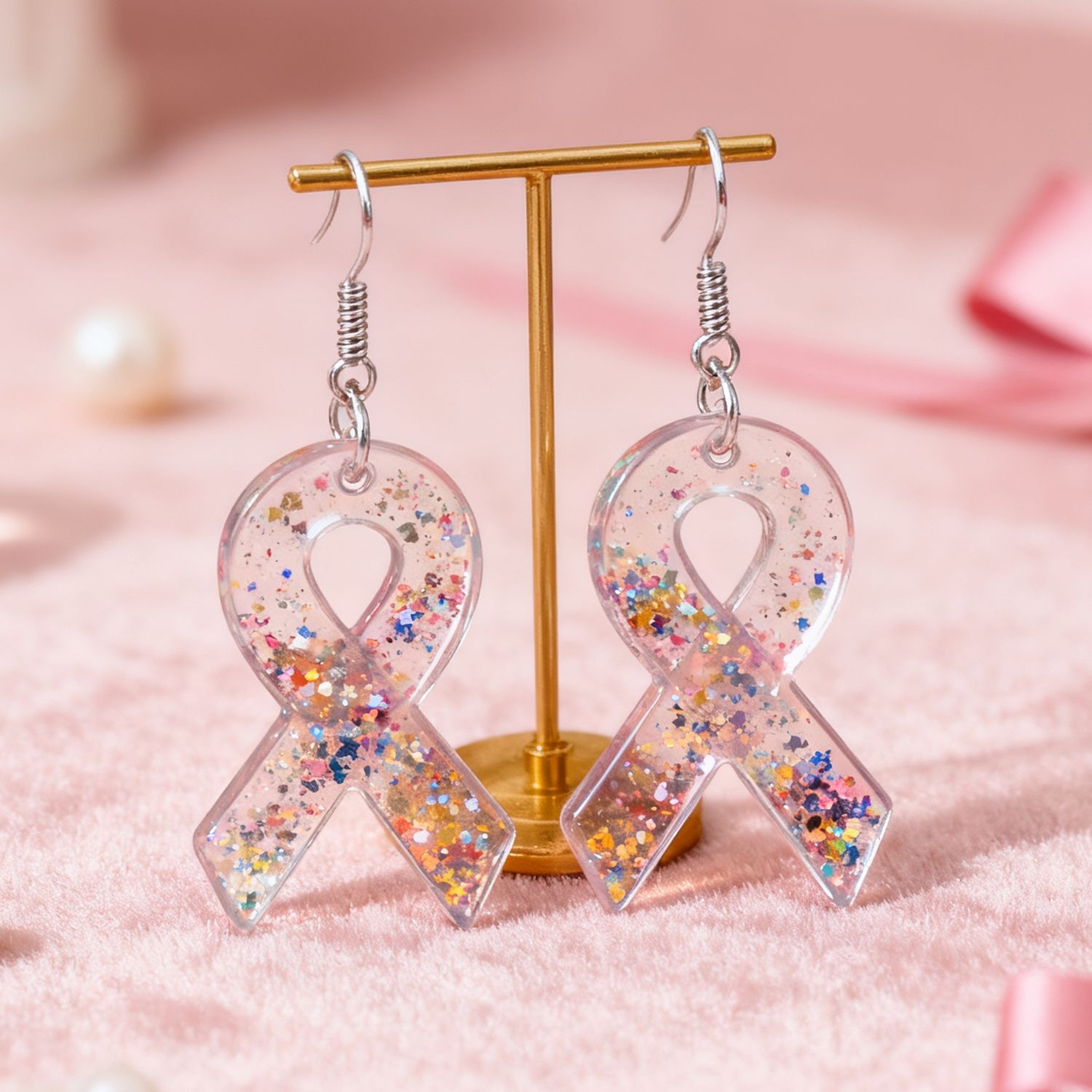 DIY Ribbon Earring Resin Molds - Resin Mold Jewelry ulasan dan harga