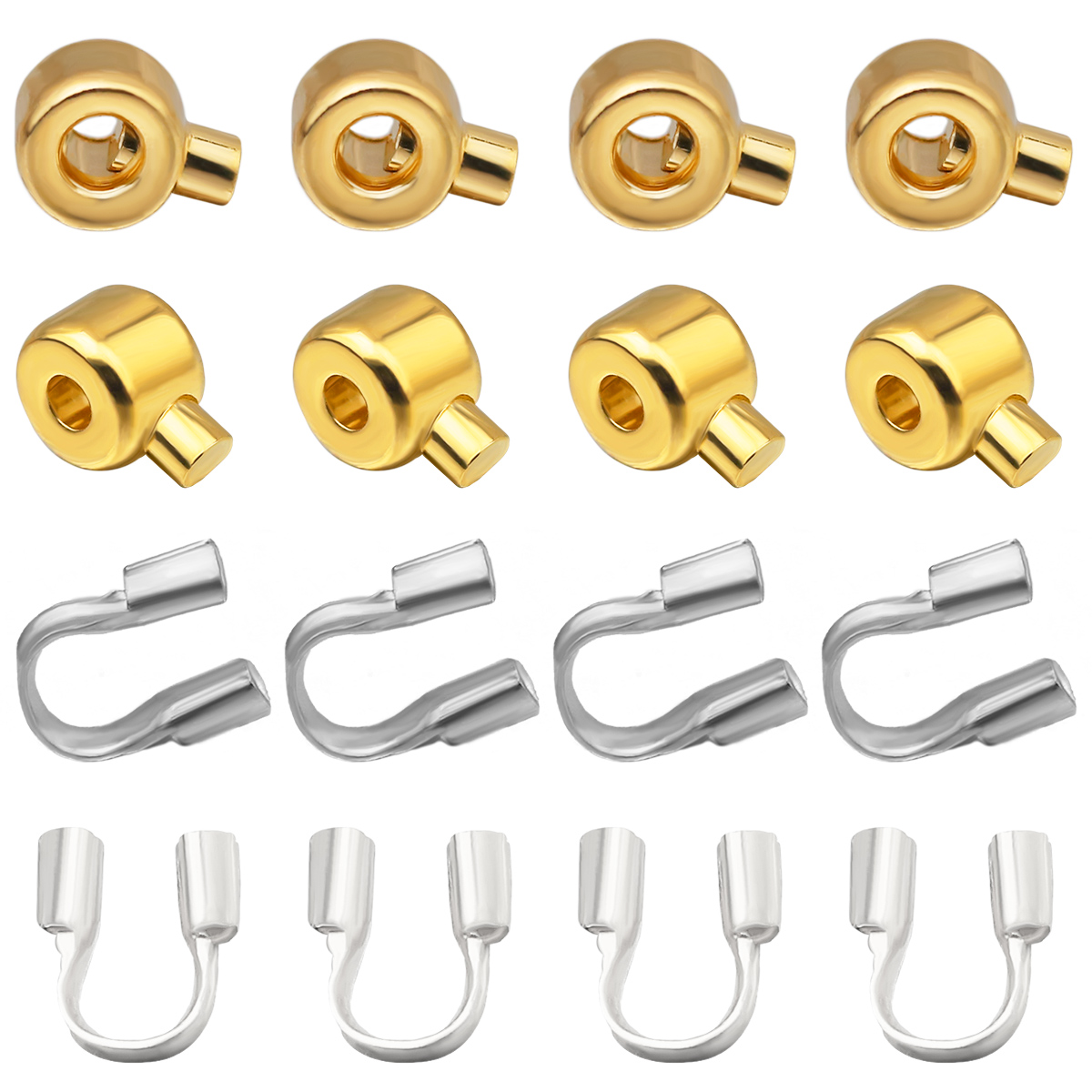 20Pcs Positioning Bead Copper  - Jewelry Making Gold Wire ulasan dan harga