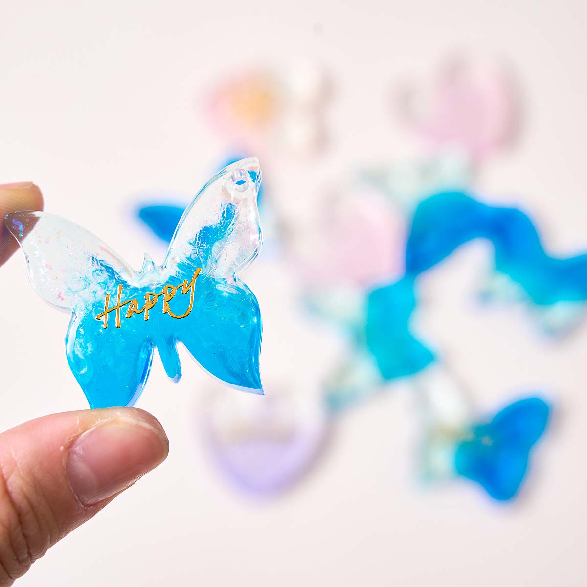 Six-hole with Holes Earring Si - Resin Mold Jewelry ulasan dan harga