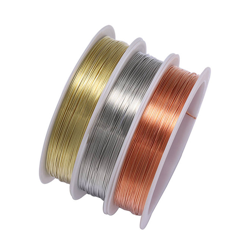 0.2/0.3/0.4/0.5/0.6/0.8/1mm St - Jewelry Making With Copper Wire ulasan dan harga