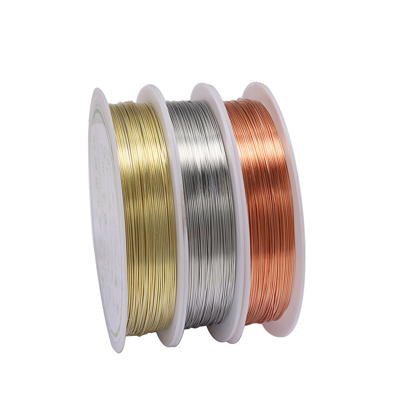 0.2/0.3/0.4/0.5/0.6/0.8/1mm St - Jewelry Making With Copper Wire ulasan dan harga
