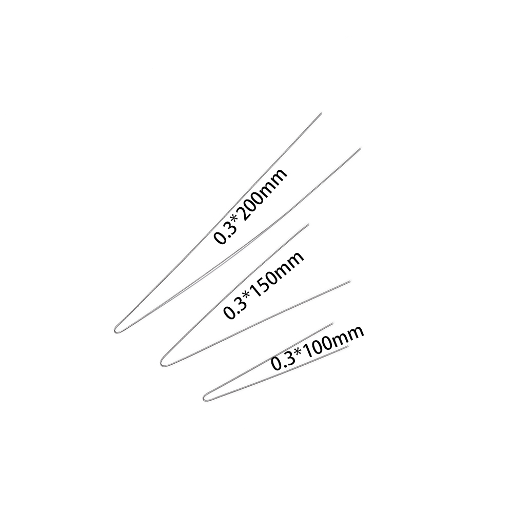 100pcs/lot Stainless Steel Big - Jewelry Making Eye Pins ulasan dan harga