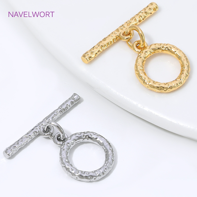 Brass Connector Clasps For Jew - Toggle Clasp Gold ulasan dan harga