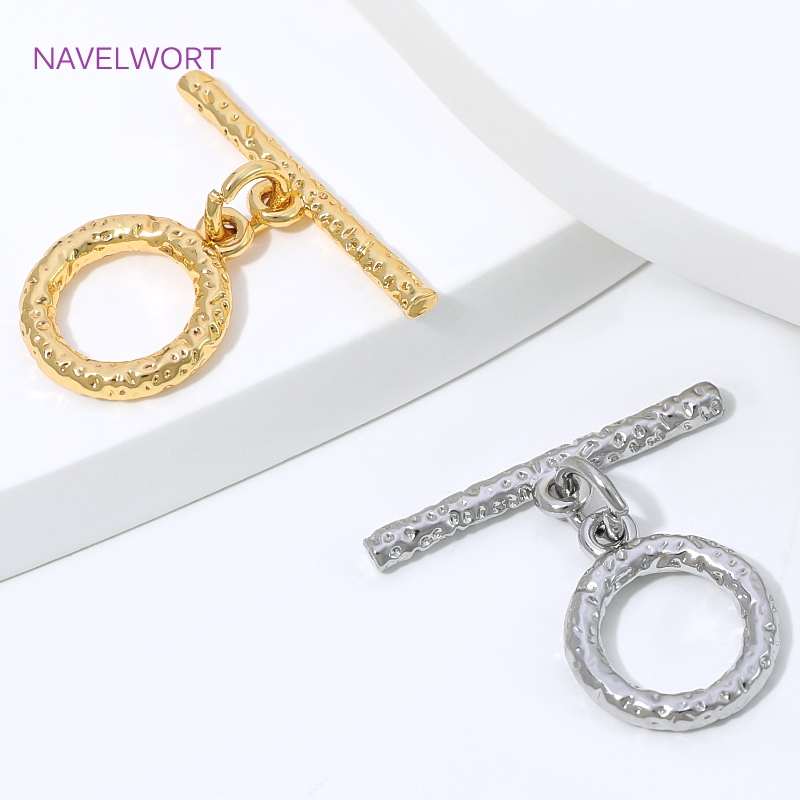 Brass Connector Clasps For Jew - Toggle Clasp Gold ulasan dan harga