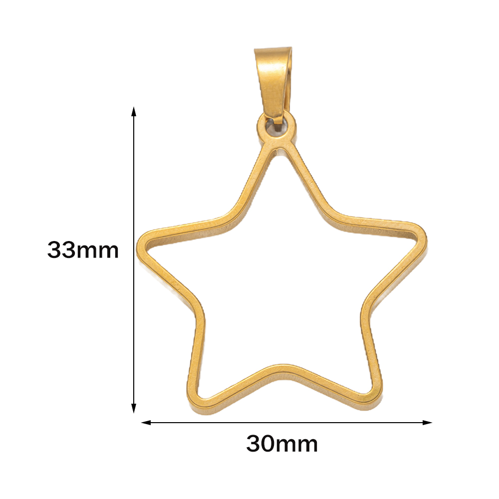 5pcs Stainless Steel Open Back - Resin Mold Jewelry ulasan dan harga