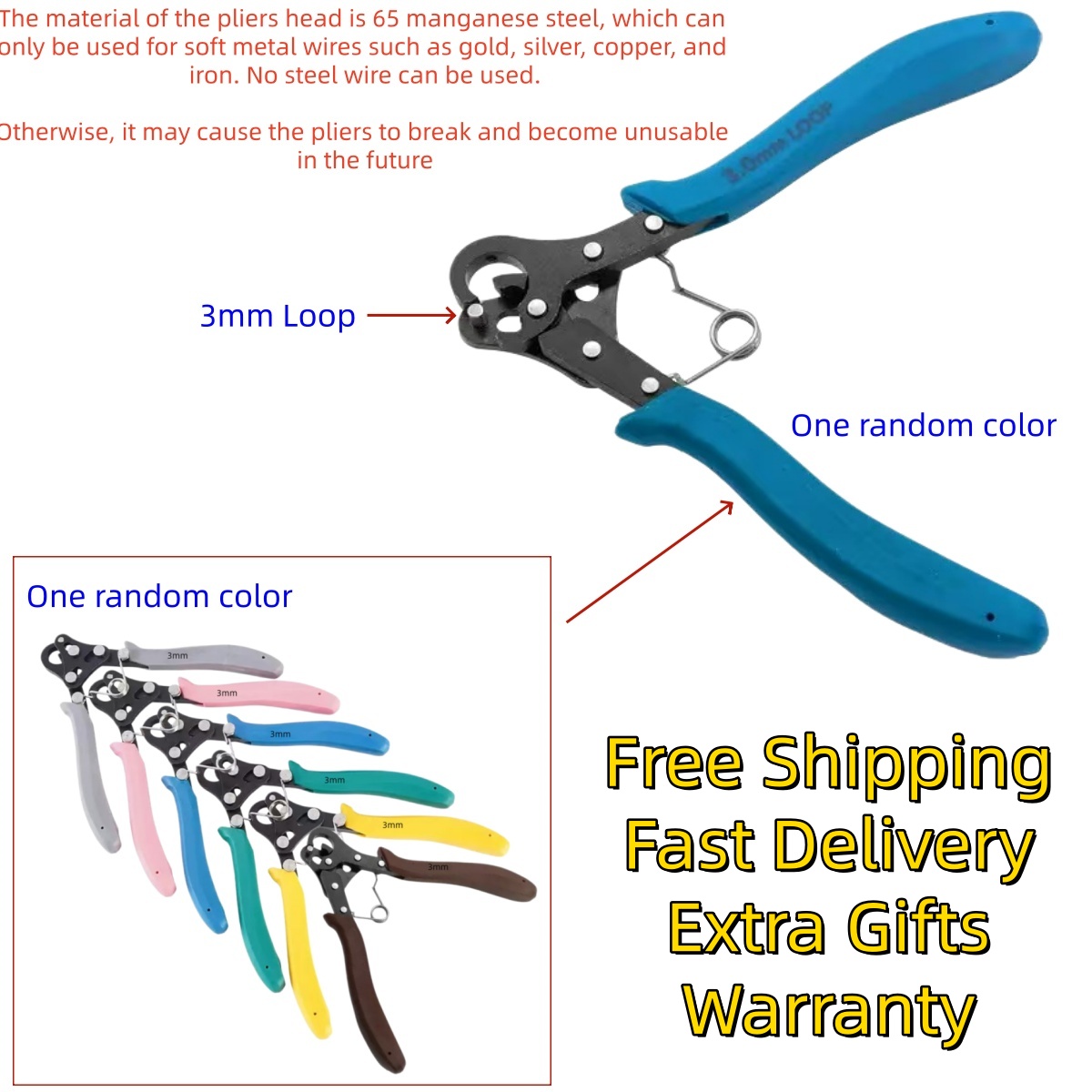 1.5mm Round Nose Wire Rolling  - Jewelry Plier Set ulasan dan harga