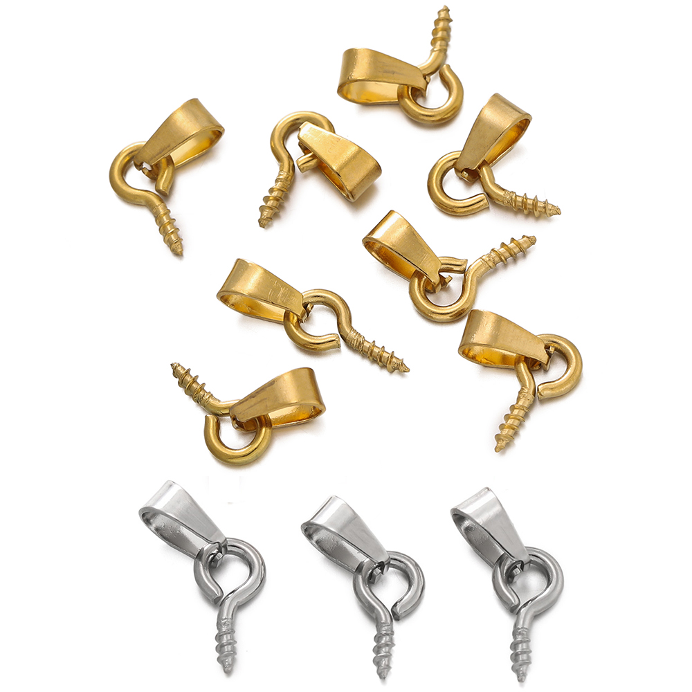 20Sets Stainless Steel Bail Cl - Jewelry Making Eye Pins ulasan dan harga