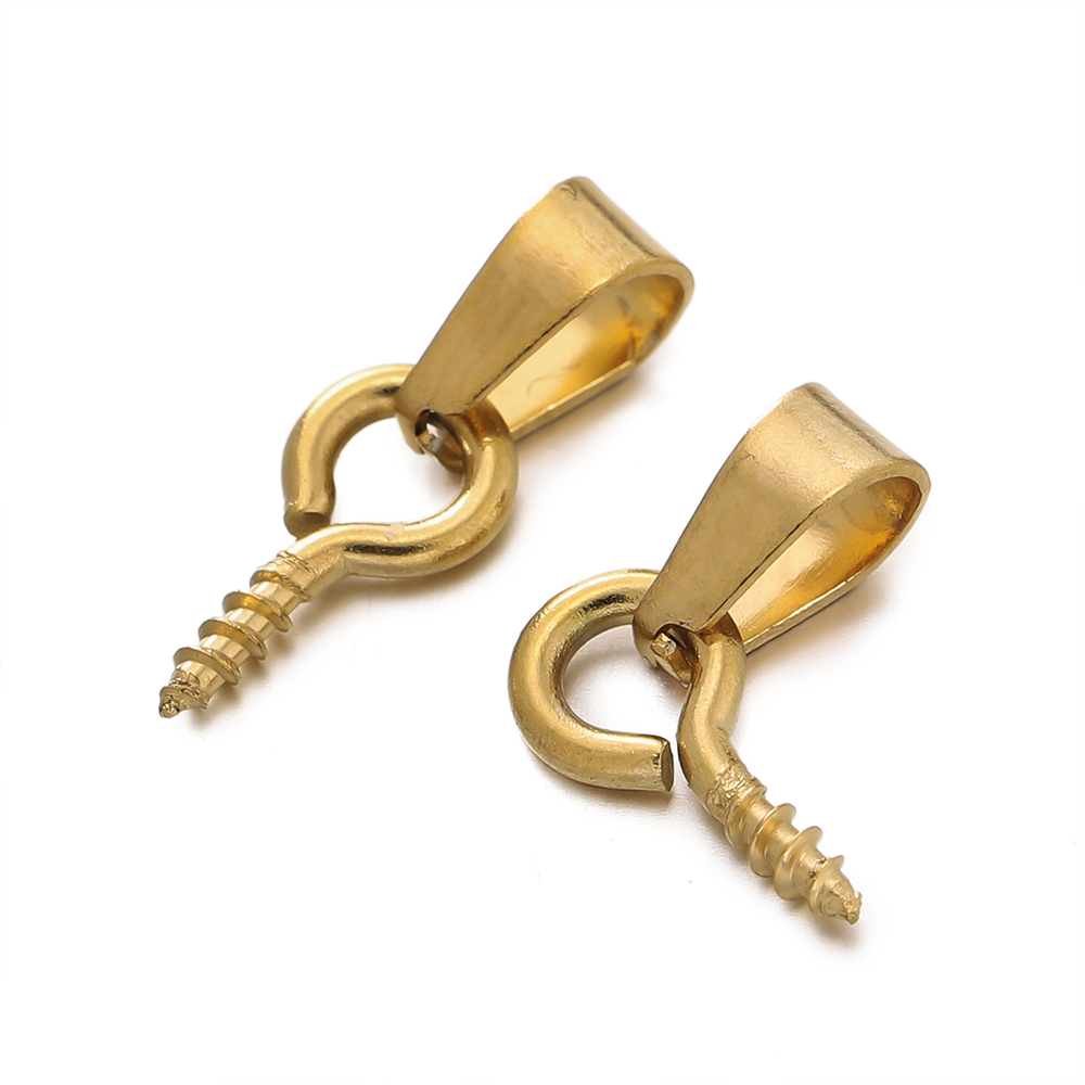 20Sets Stainless Steel Bail Cl - Jewelry Making Eye Pins ulasan dan harga