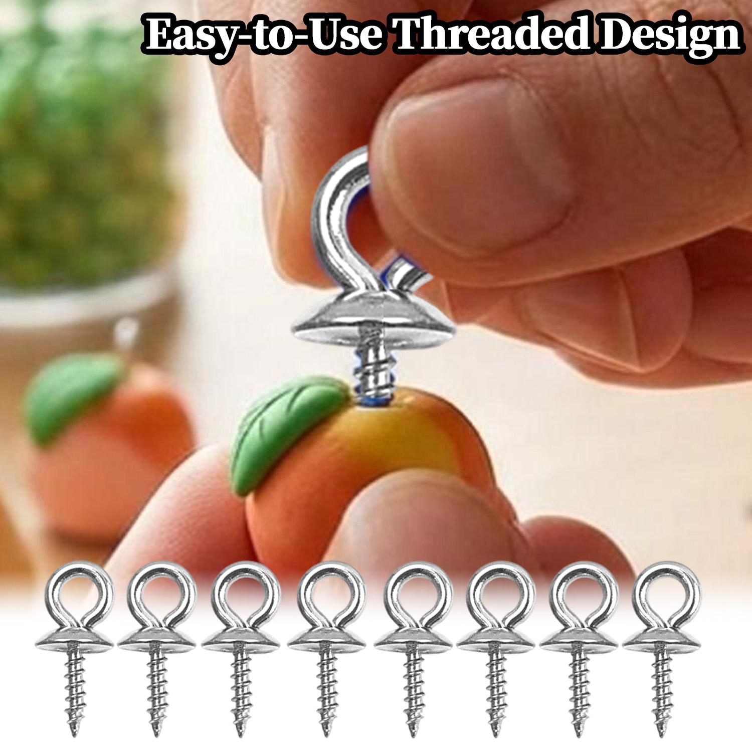 50pcs 4/5/6mm Stainless Steel  - Jewelry Making Eye Pins ulasan dan harga