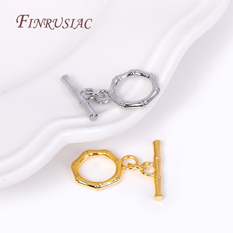 18K Gold Plated Toggle Clasps  - Toggle Clasp Gold ulasan dan harga
