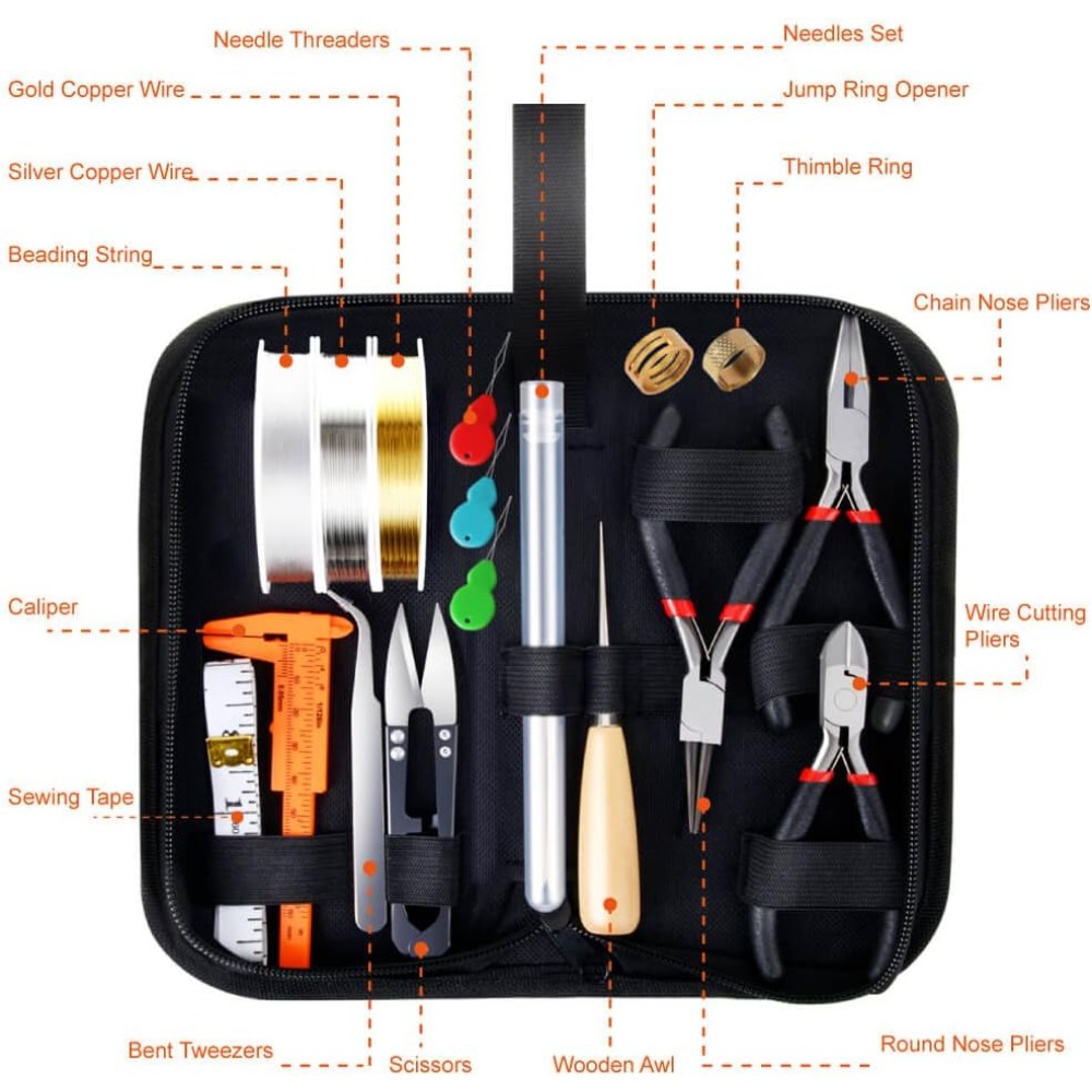 Jewelry Making Supplies Kit wi - Jewelry Making With Copper Wire ulasan dan harga