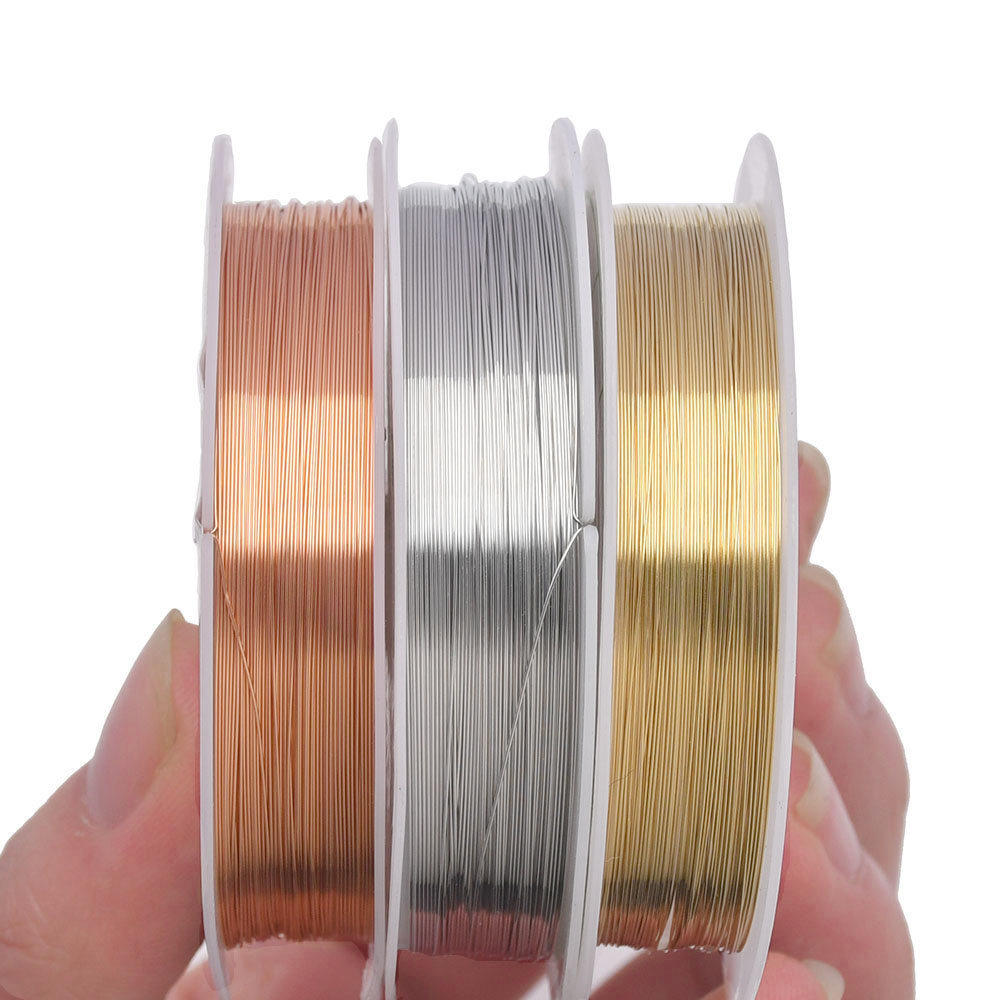 0.2-1mm Jewelry Wire , Craft W - Jewelry Making With Copper Wire ulasan dan harga
