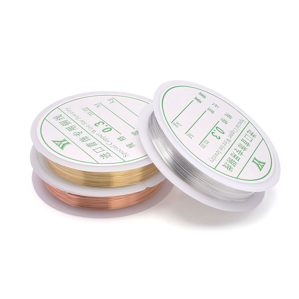 0.2-1mm Jewelry Wire , Craft W - Jewelry Making With Copper Wire ulasan dan harga