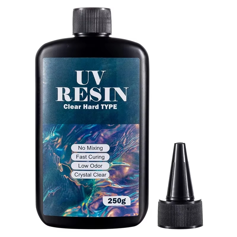 100g/250g Clear UV Resin Hard  - Resin Mold Jewelry ulasan dan harga