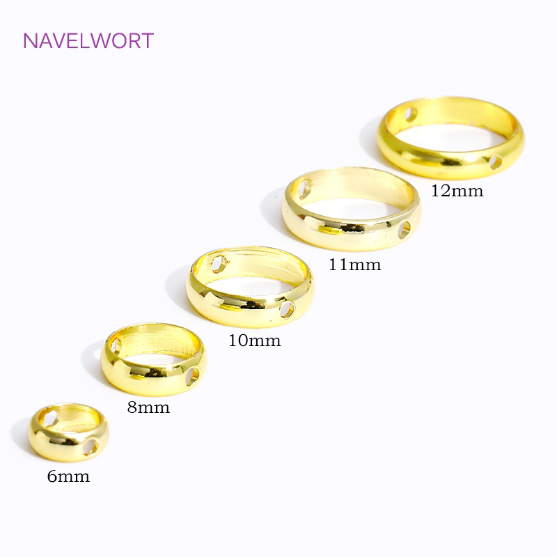 14K/18K Gold Plated Bead Frame - Jewelry Making Items ulasan dan harga