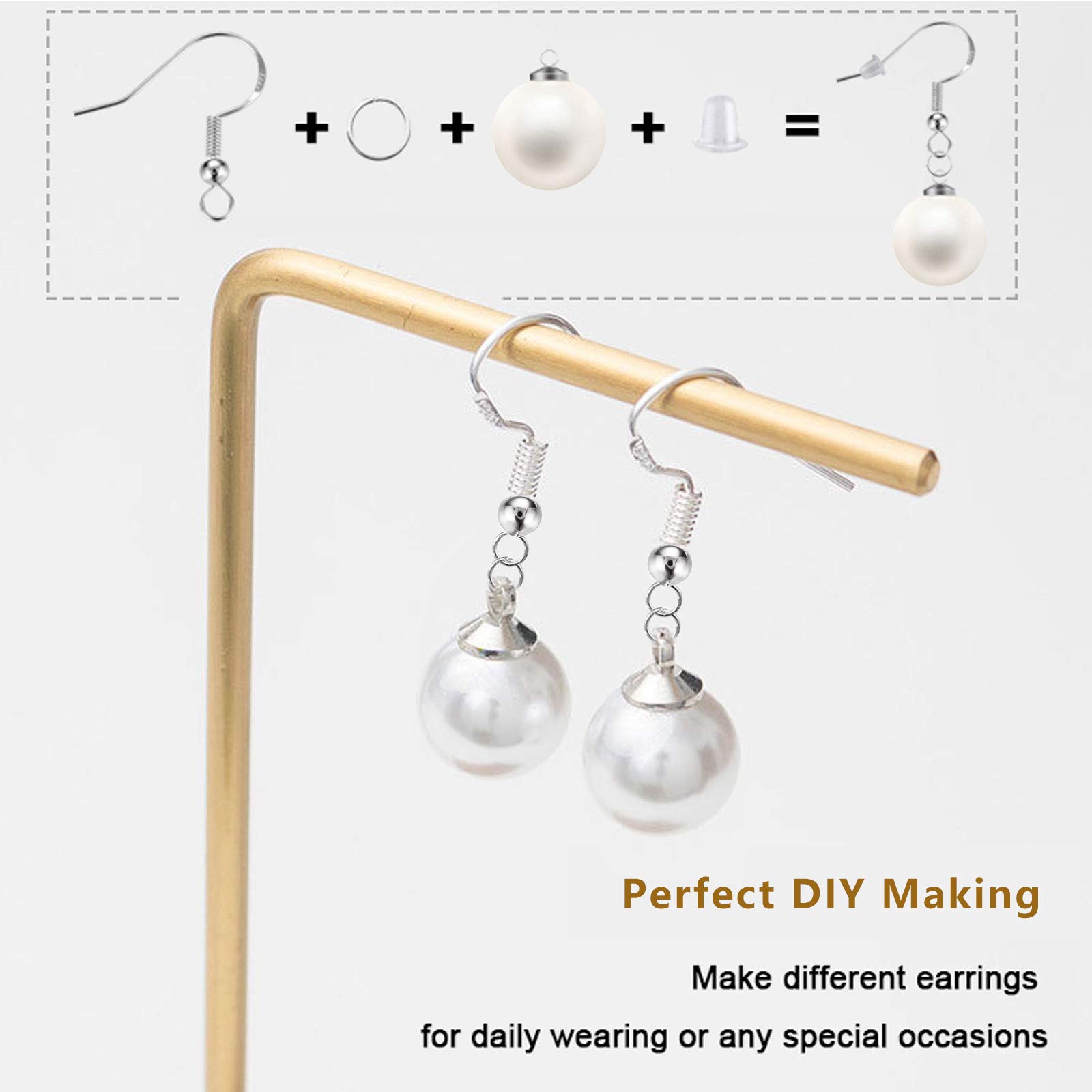 400pcs Hypoallergenic Earring  - Jewelry Making With Copper Wire ulasan dan harga