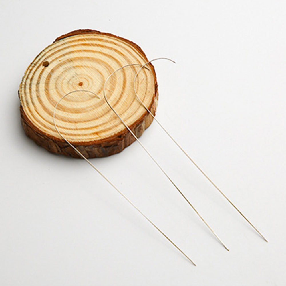 3pcs Stainless Steel Curved Ho - Jewelry Making Eye Pins ulasan dan harga