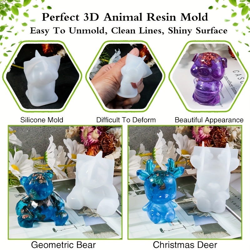 19pcs Resin-Made Mold Set, Sui - Resin Mold Jewelry ulasan dan harga