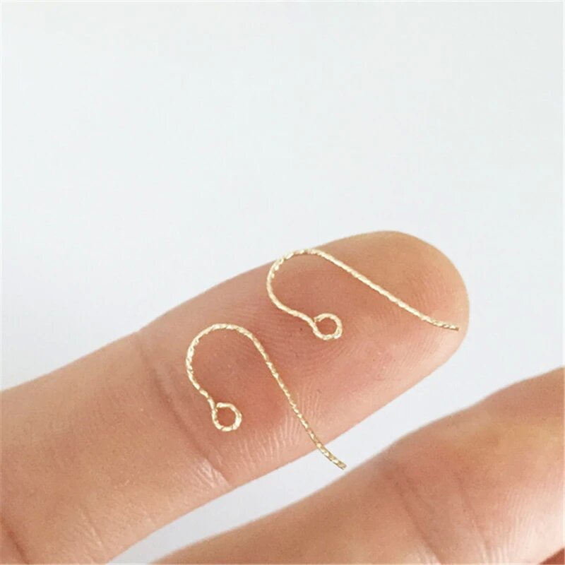 Sparkle Micro Ear Wire 14K Gol - Jewelry Making Gold Wire ulasan dan harga