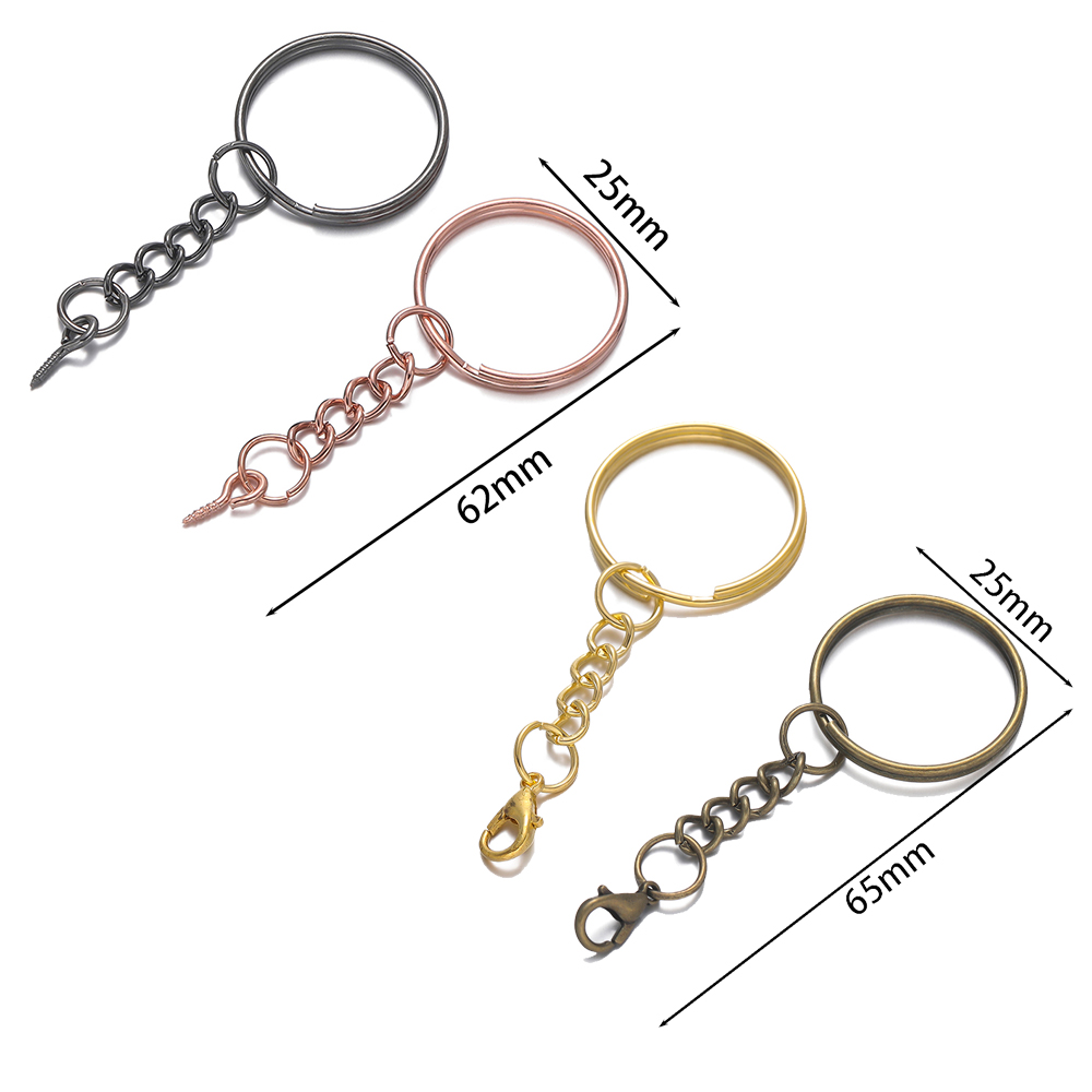 10pcs/Lot 25mm Screw Eye Pin K - Jewelry Making Eye Pins ulasan dan harga