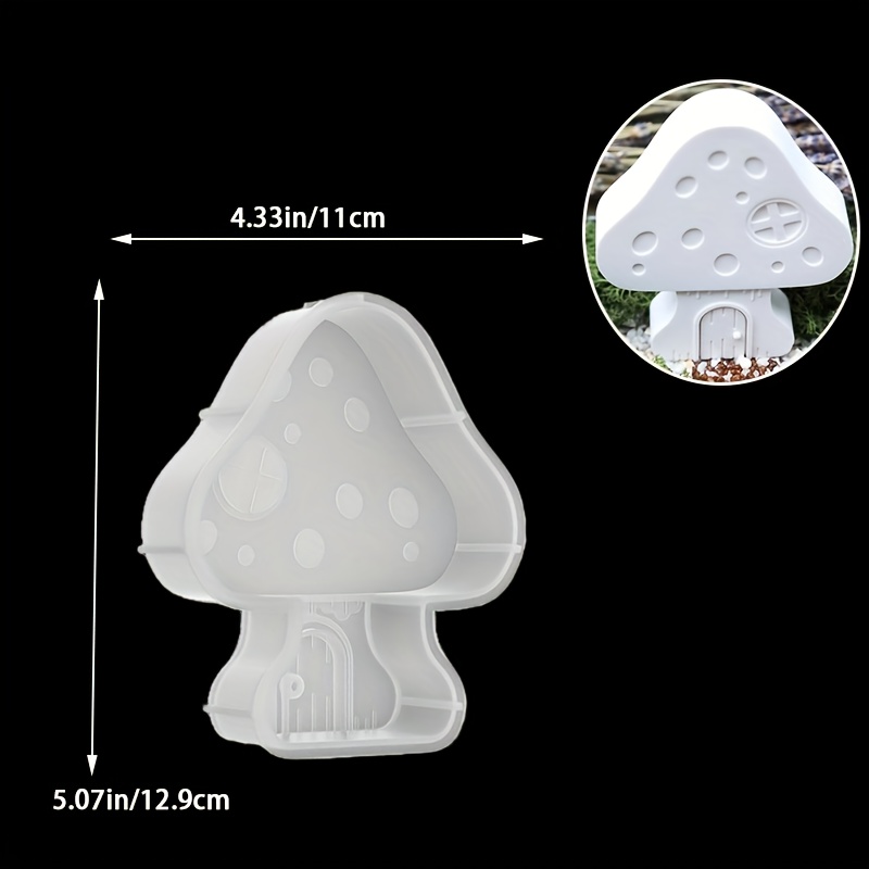 Mushroom House Mold - Cute Mus - Resin Mold Jewelry ulasan dan harga