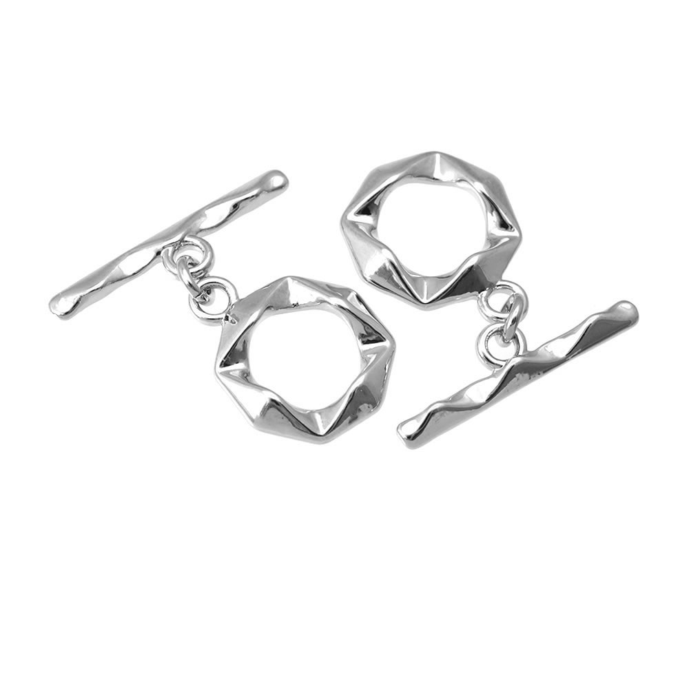 6 Sets 18K Gold Color Brass Ro - Toggle Clasp Gold ulasan dan harga