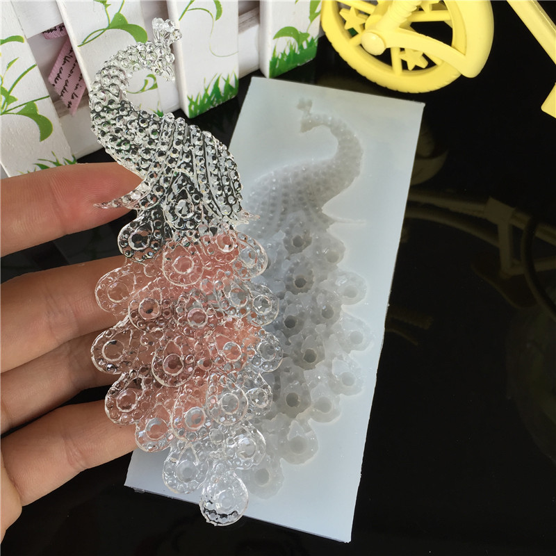 DIY Creative Peacock Jewelry P - Resin Mold Jewelry ulasan dan harga