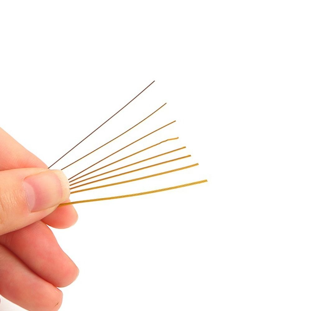 New Steel Gold Silver Jewelry  - Jewelry Making Gold Wire ulasan dan harga
