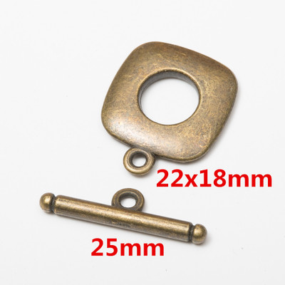 10set Alloy Metal OT Toggle Cl - Toggle Clasp Gold ulasan dan harga