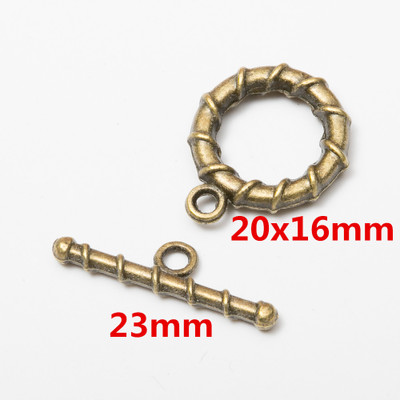 10set Alloy Metal OT Toggle Cl - Toggle Clasp Gold ulasan dan harga