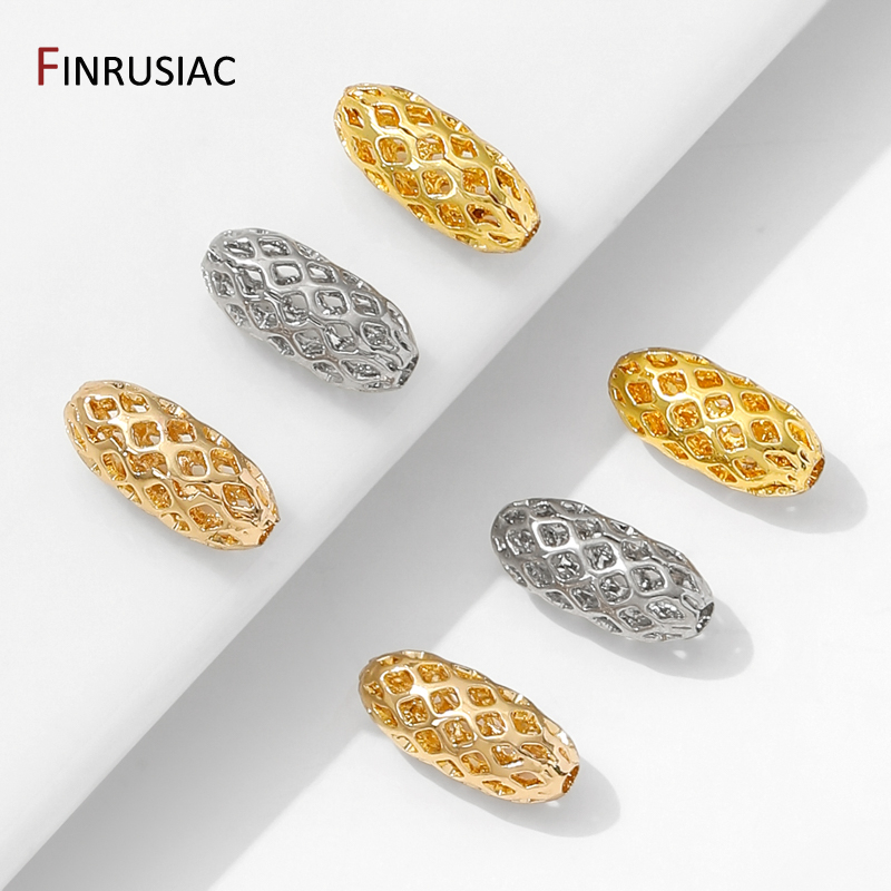 10PCS 14/18K Gold Plated Brass - Jewelry Making Items ulasan dan harga