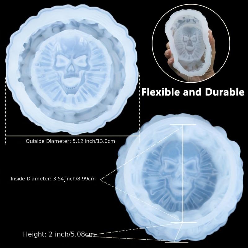 Ashtray mold, skull DIY craft  - Resin Mold Jewelry ulasan dan harga